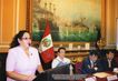 Exposición del trabajo realizado en Ministerio de Salud por presidenta de ANMPTAS PERU,Sra
Mercedes Balaguer Arana